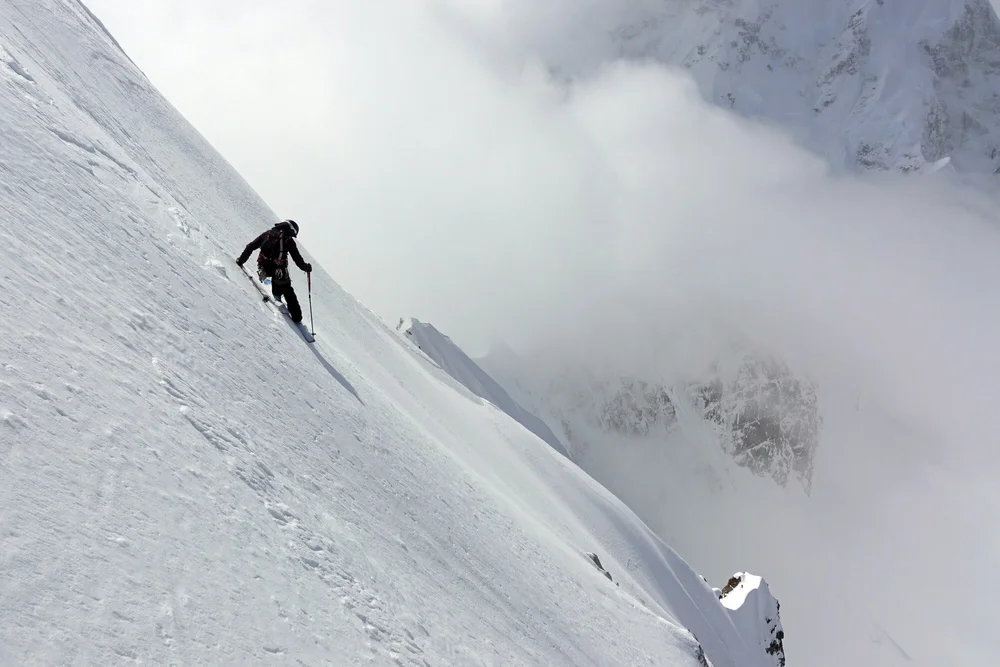 Steep Way Down Extreme Skiing In Alaska Base Magazine Steep Way Down Extreme Skiing In Alaska Base Magazine