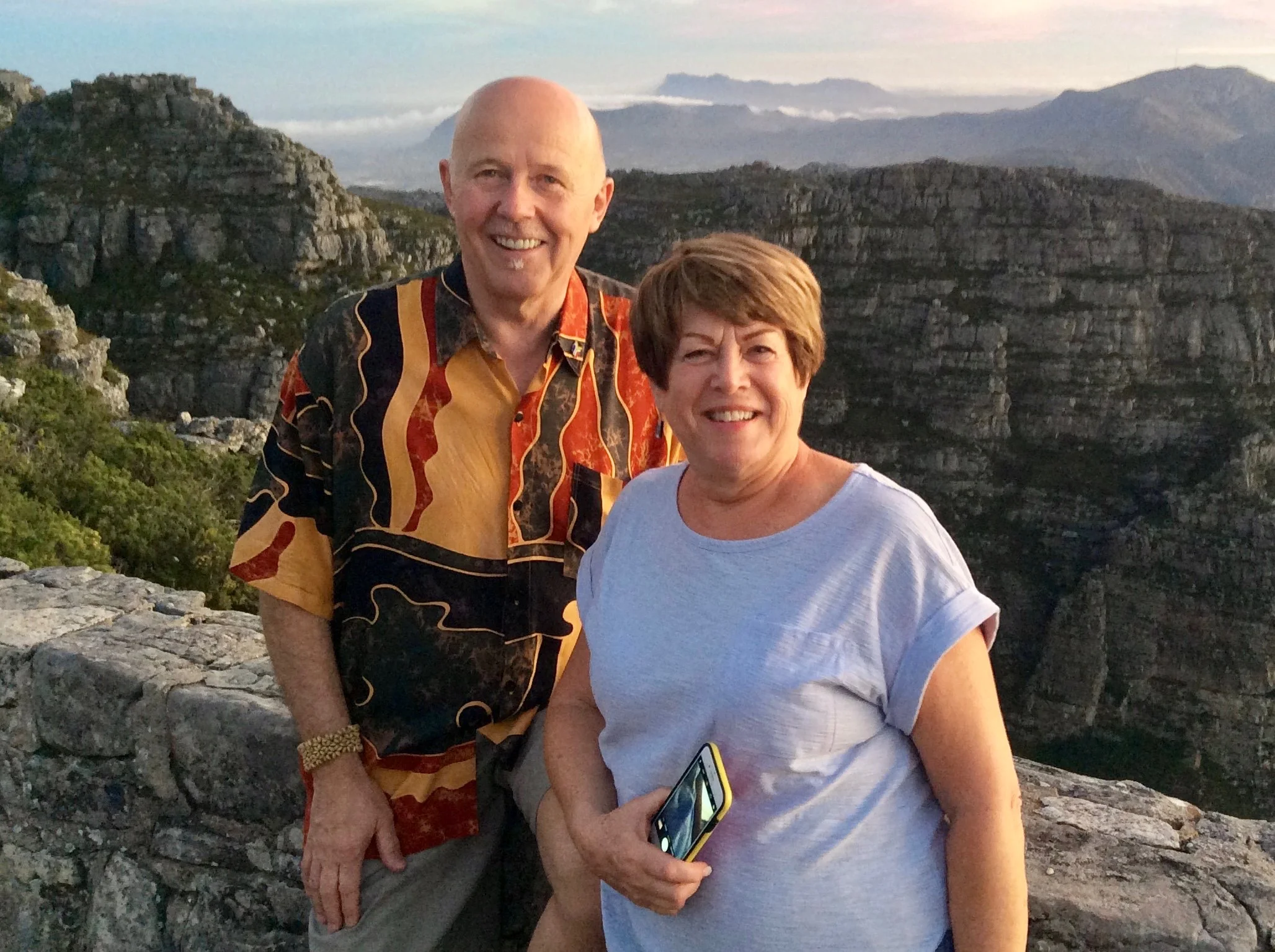Rev. Jim Cassidy and Pat Murphy, Co-Founders, Arm in Arm in Africa