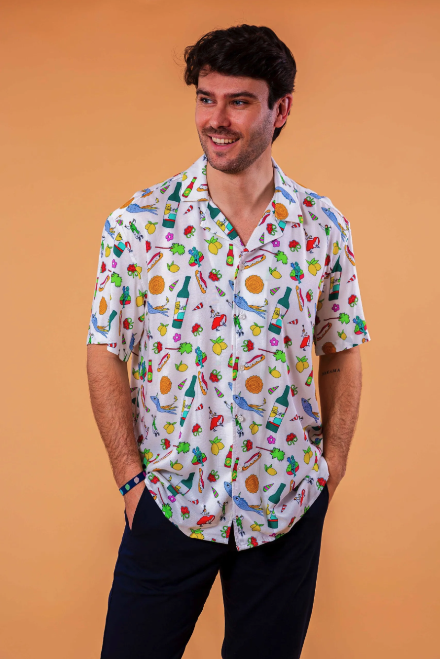 Camisa Murcia Ilustrada diseñada por Eloy González para Sir Lemon