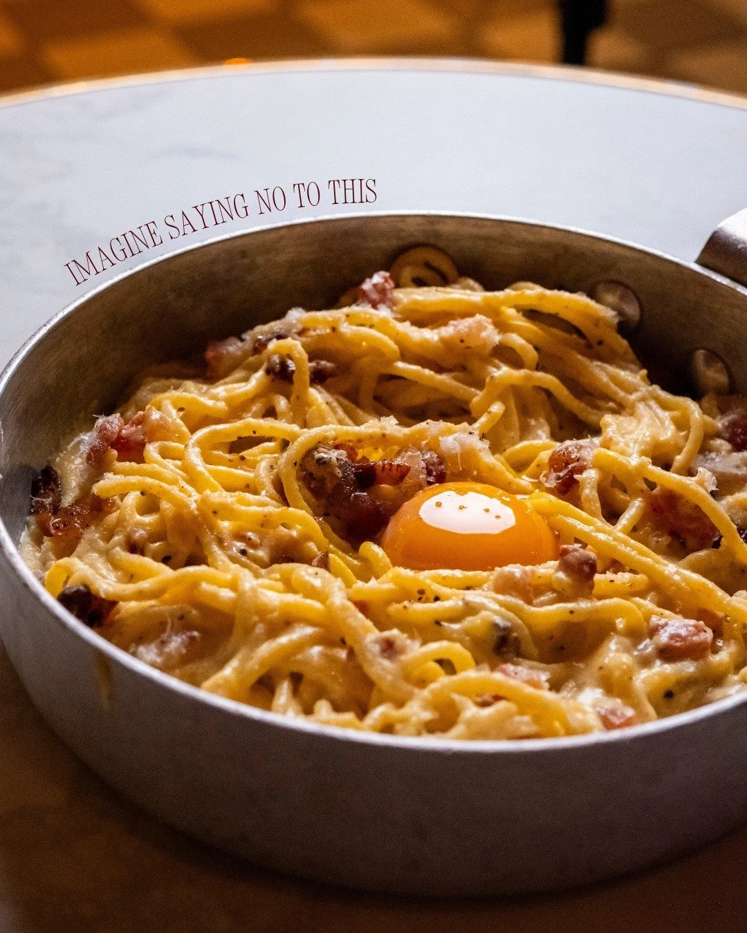 With carbonara like this&hellip; saying no is never happening. Never 🤌🍝✨

📍46 Brewer Street, London, United Kingdom W1F 9UJ
📞020 7096 2096

.
.

#foodie #londonfoodie #italianfood #carbonara #pastalovers