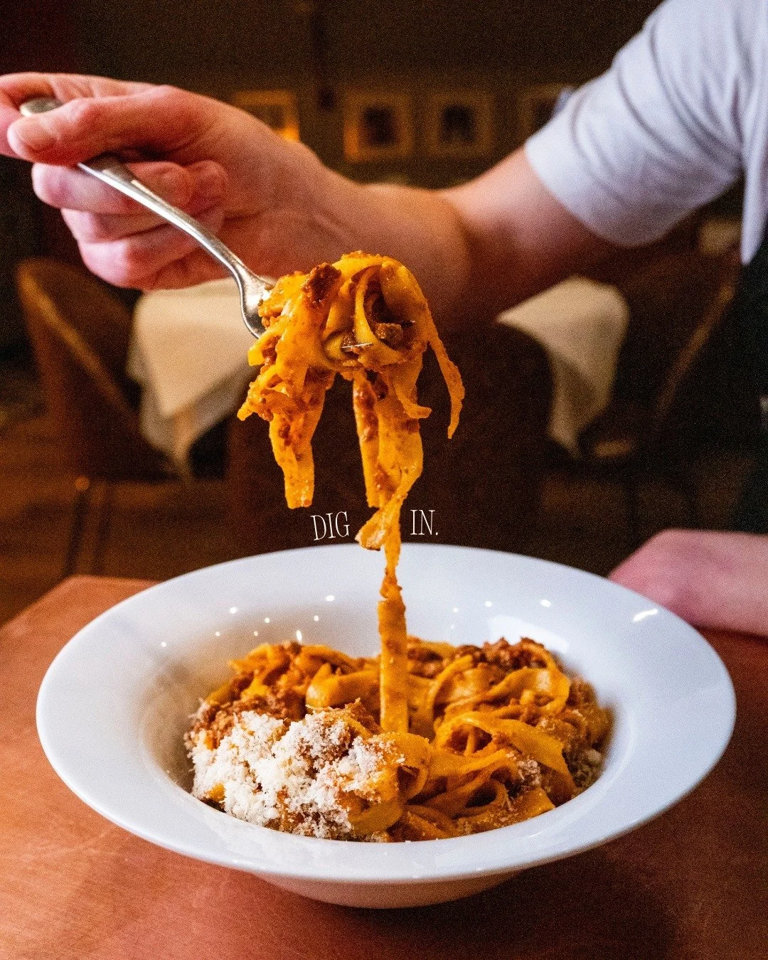 Fresh tagliatelle with a slow-cooked Bolognese. 

What are you waiting for? Dig in. 🍝

📍46 Brewer Street, London, United Kingdom W1F 9UJ
📞020 7096 2096

.
.

#foodie #londonfoodie #italianfood #bolognese #pastalovers