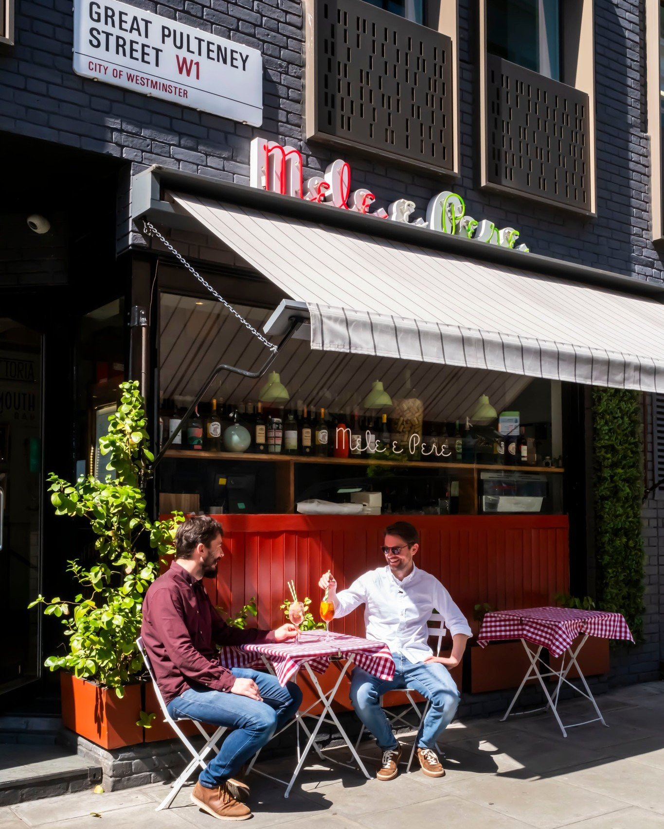 Sun&rsquo;s out, Happy Hour&rsquo;s on. ☀️✨

Join us for 2-for-1 spritzes and vermouths from 12&ndash;7pm, every Monday to Friday. You coming? 🍹

📍46 Brewer Street, London, United Kingdom W1F 9UJ
📞020 7096 2096

.
.

#vermouthbar #happyhour #londo