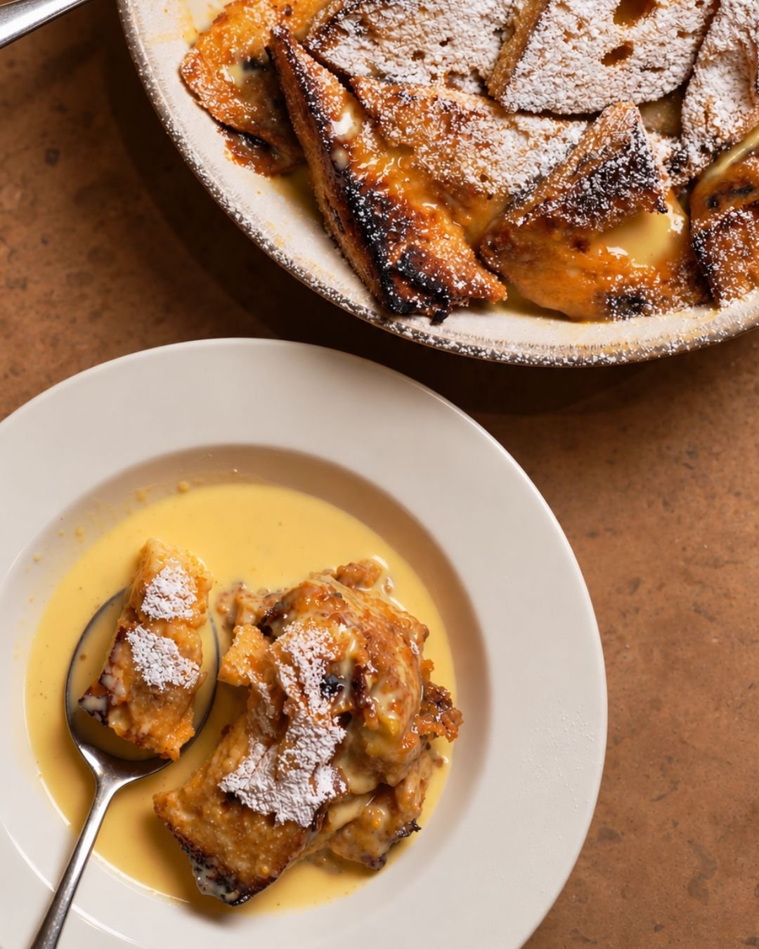 A little something sweet to finish things off. 🤌🍮

Our Panettone Pudding, golden on top, soft in the middle and served with plenty of creamy custard.

Save some room for dessert next time you're in Soho!

📍46 Brewer Street, London, United Kingdom 