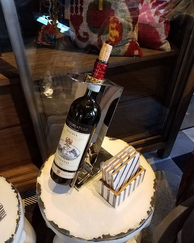 This beautiful bottle holder is just one of the gift items in stock at INSIDE. Come pick up a unique gift for that special someone. Can't decide? Buy them a design consultation. They'll think of you every time they walk into their gorgeous new room! 