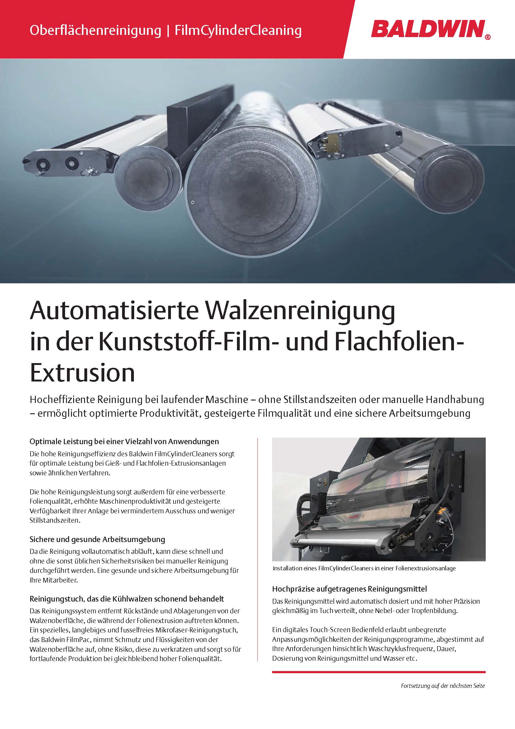 FILMCYLINDERCLEANER INFOSHEET - DEUTSCH