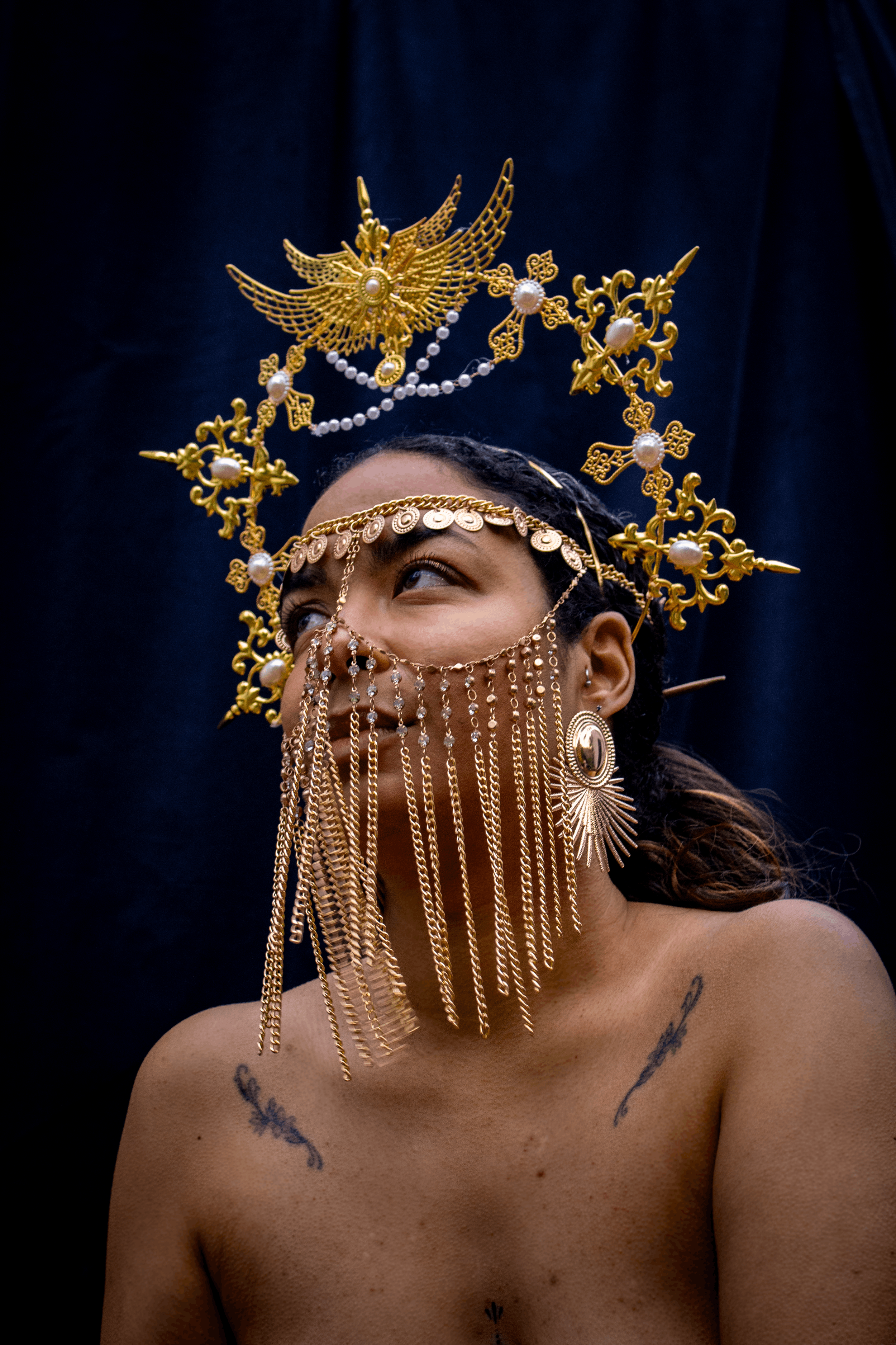 Burlesque Performer Headshot Goddess Retouching Icon Pierre et Gilles David LaChapelle London.png