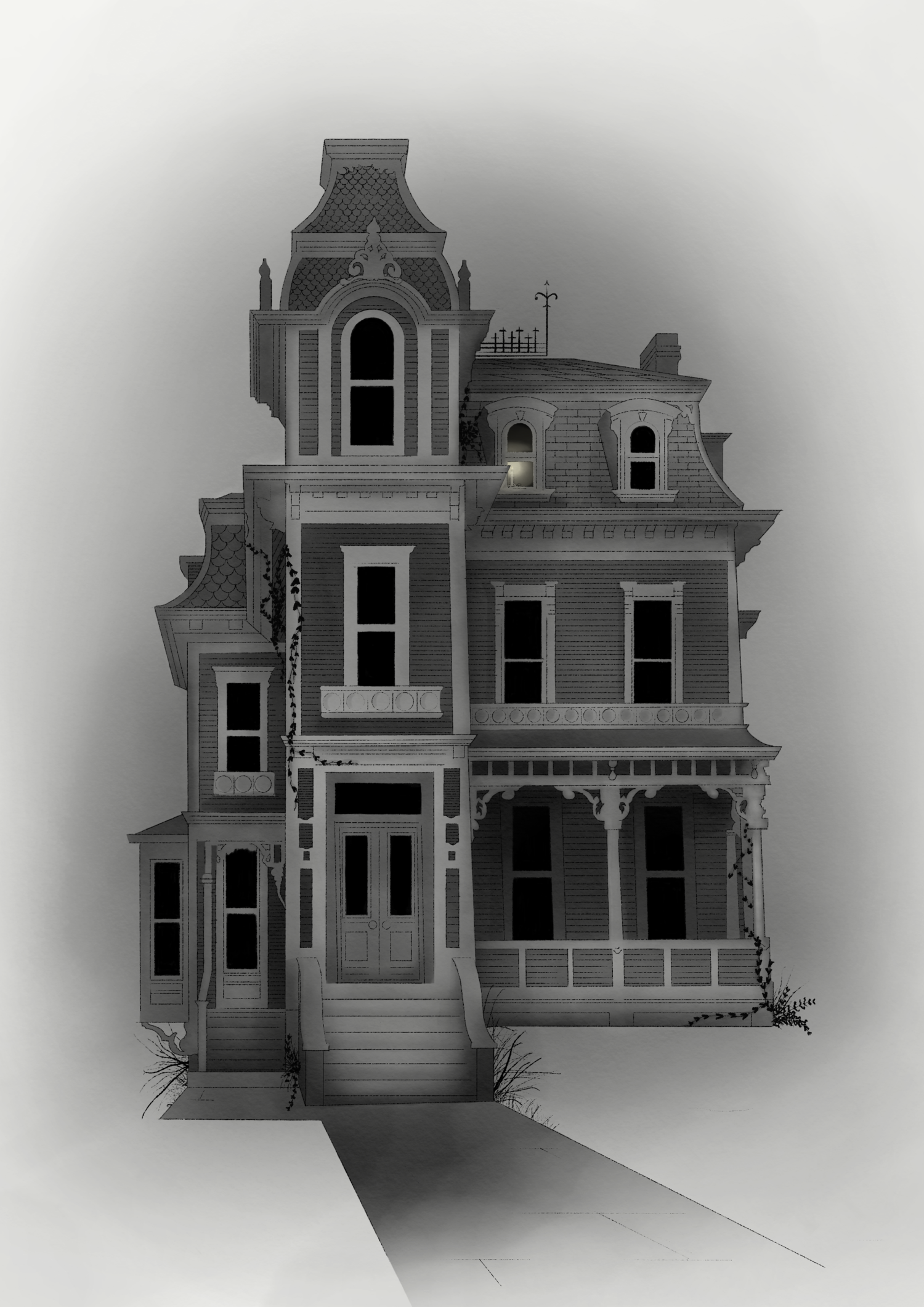 Haunted Domiciles Series / Haunted House