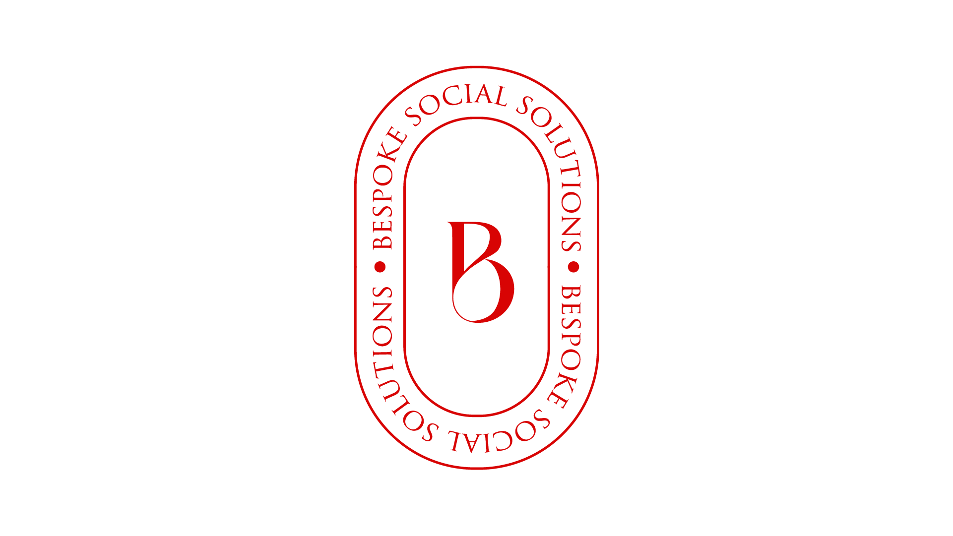 Bespoke Social Solutions Logo Bright Red