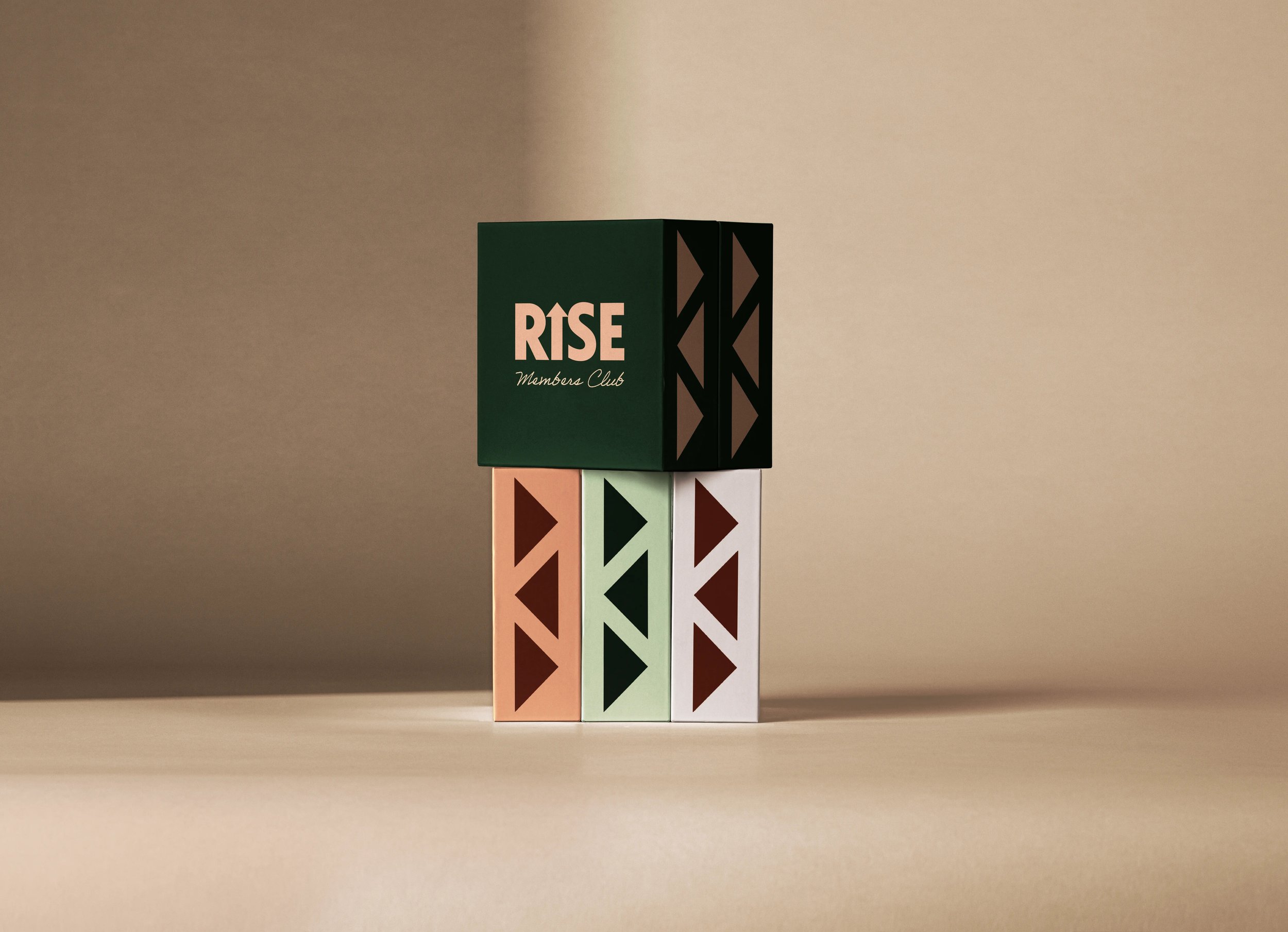 Branded Box Packaging Brand Design London Member's Club