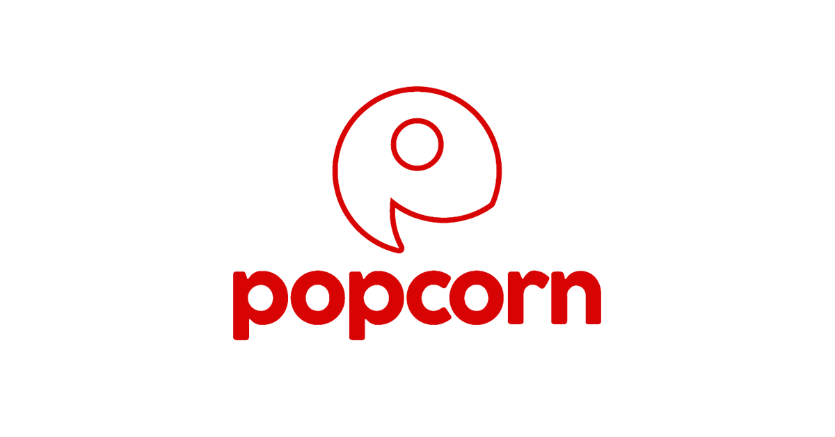 Popcorn Learning Agency logo red