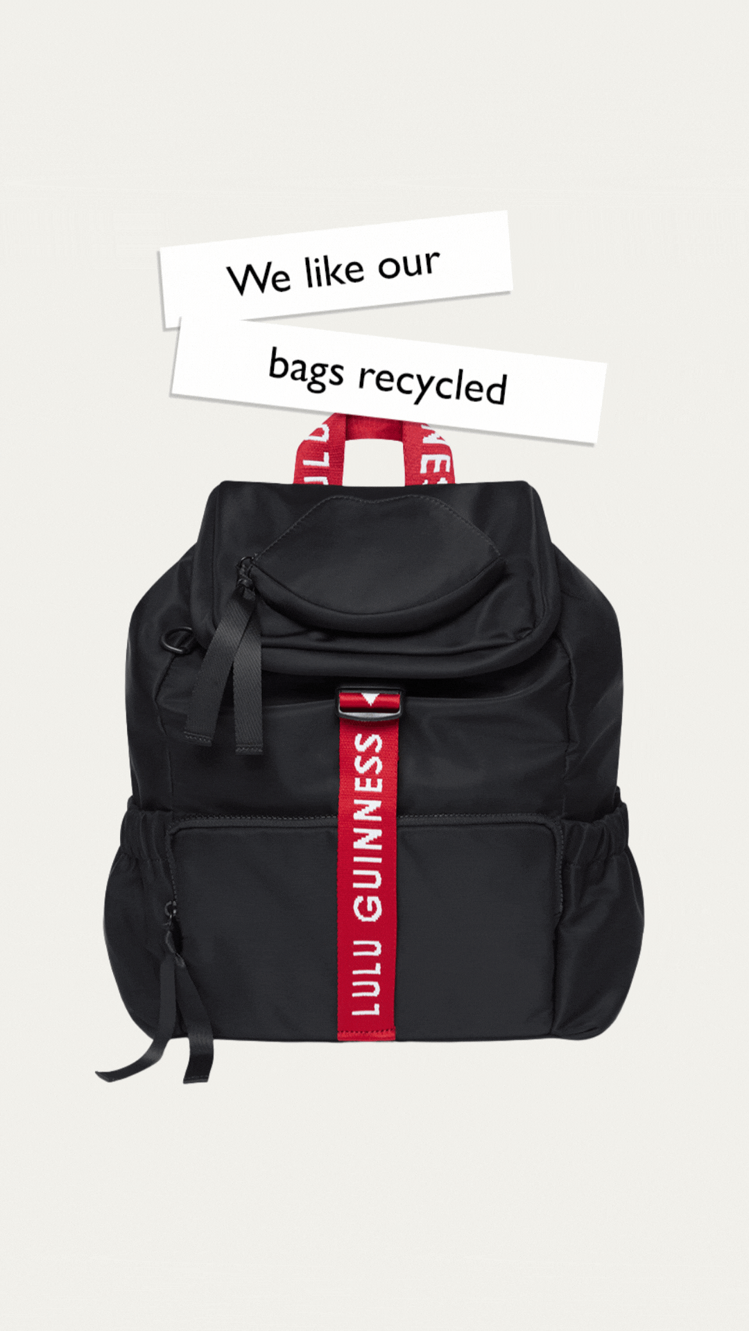 [BLACK] We Like Our Bags Recycled Ad 9x16.gif