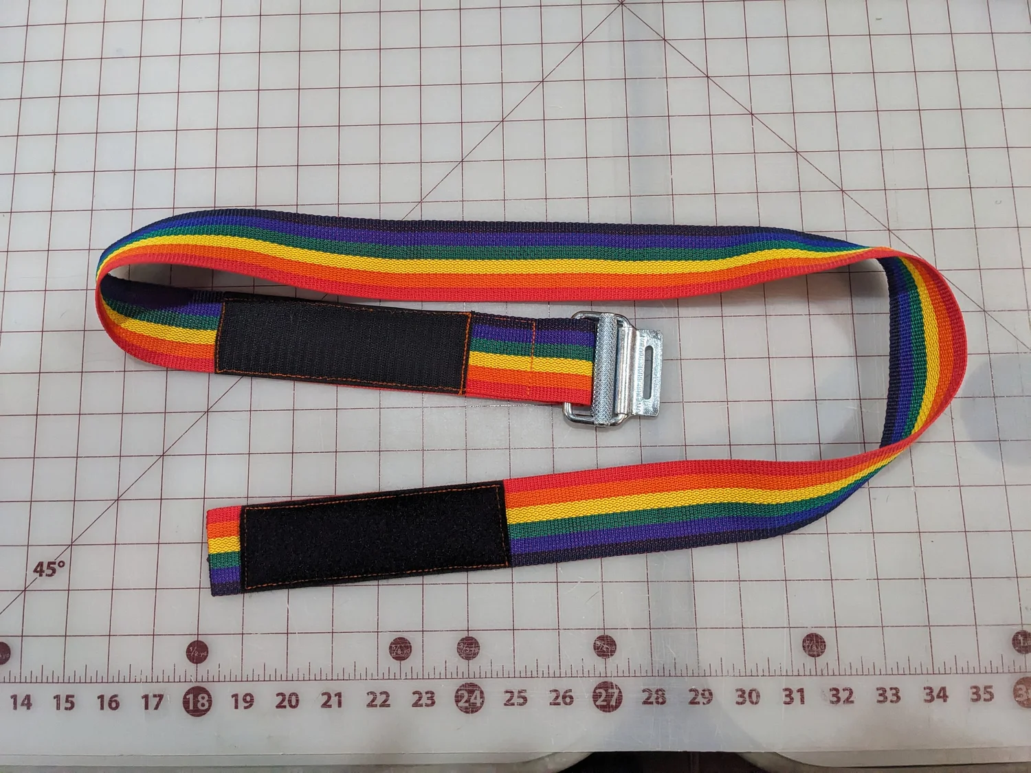 Pride X wing pilot belt (Rainbow) — DH-P/FX display picture 2