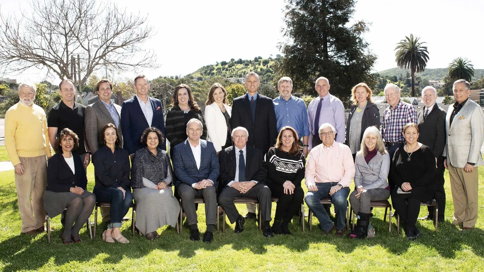 a photo of the board of directors for the San Luis Coastal Education Foundation