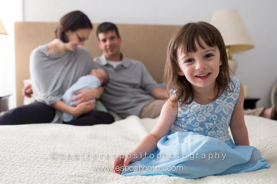 
promoted to big sister...captured. | Endicott, NY Newborn Photographer  