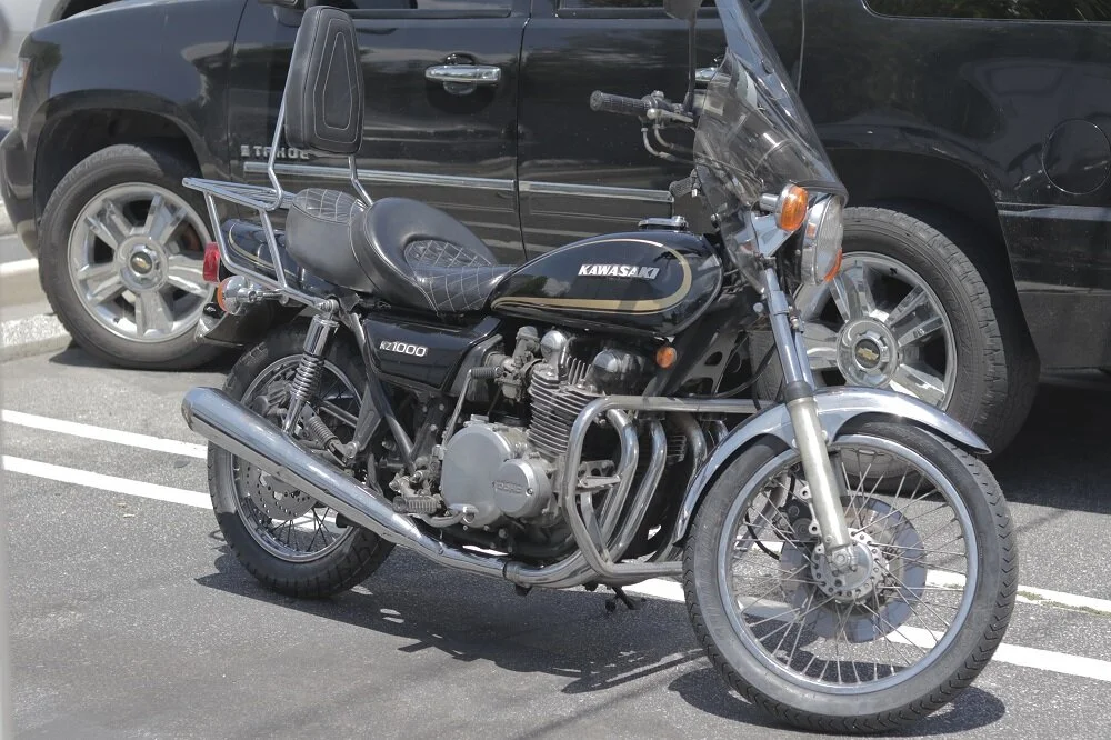 the old classic motorcycle warehouse