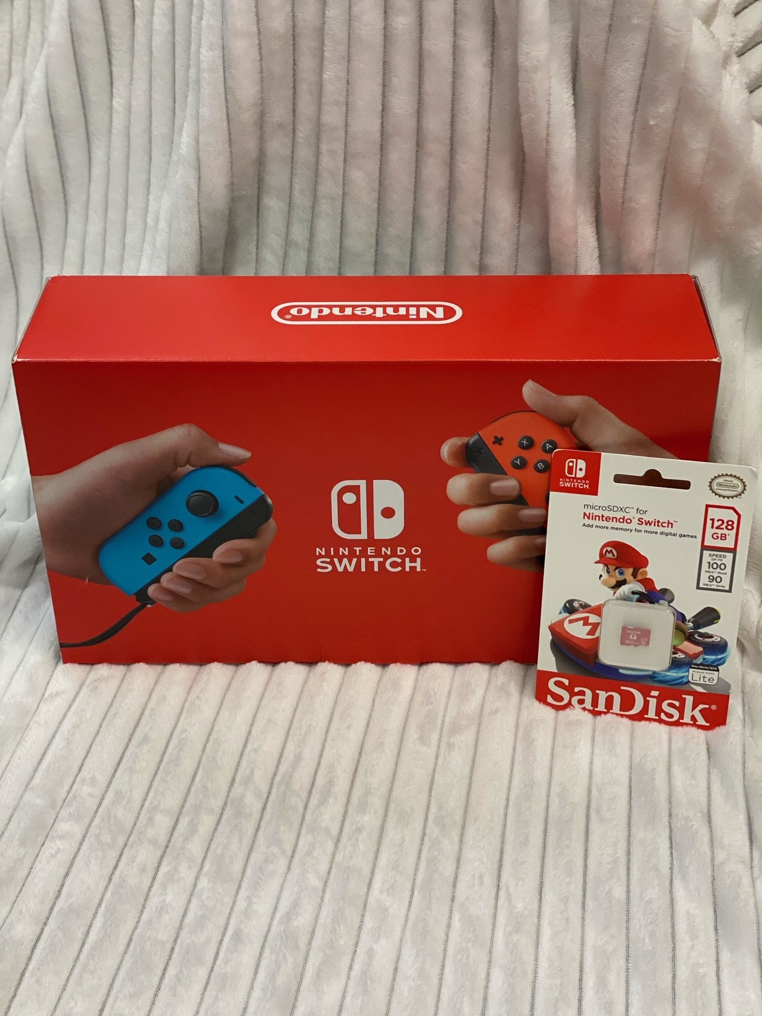 Raffle Nintendo Switch with 128 GB Memory Card — Amazement Square