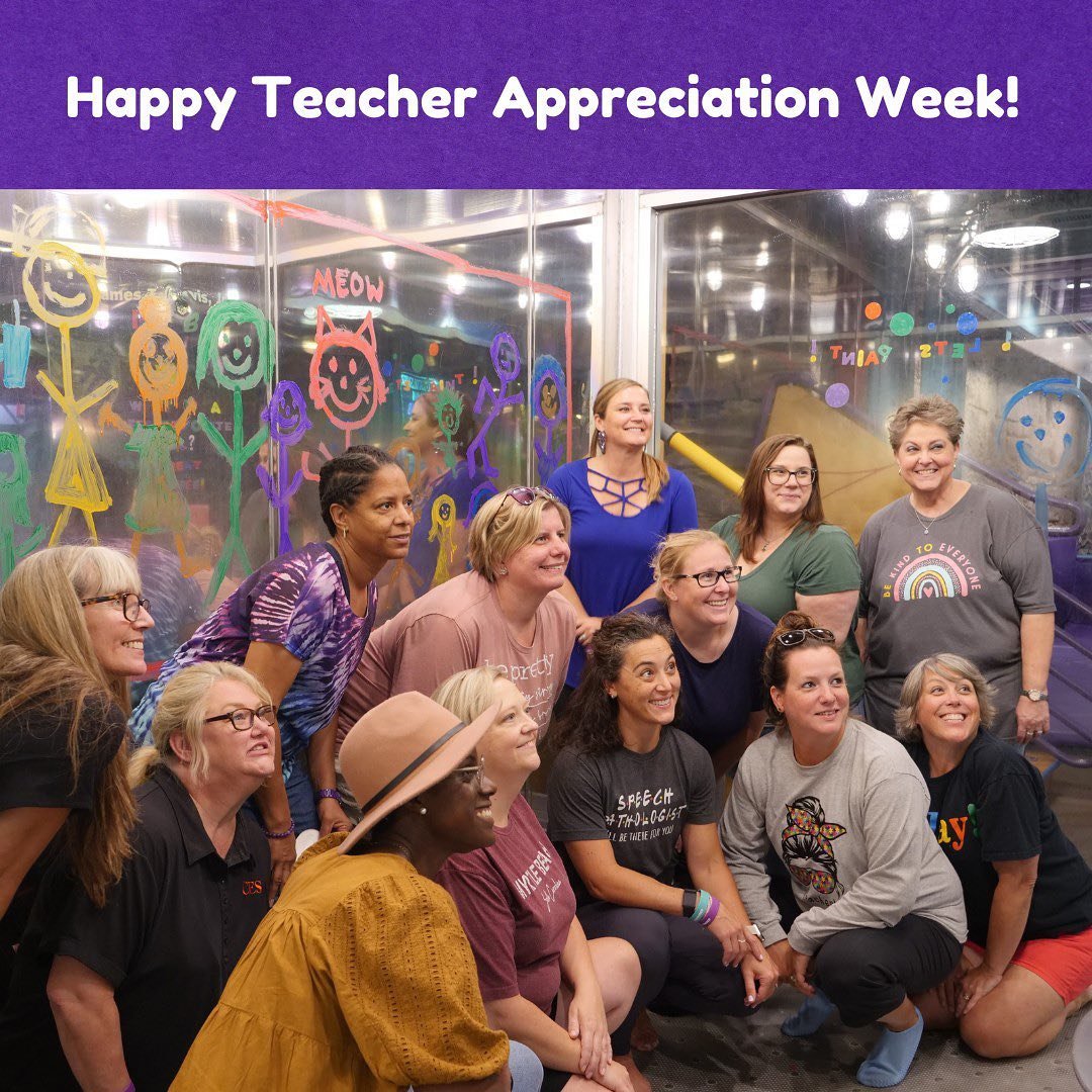 Happy Teacher Appreciation Week to all the amazing educators in our region and beyond! This Saturday, May 11th, teachers will receive a 50% discount on admission! ✏️

This discount applies for in-person purchases only with proof of a valid teacher ID