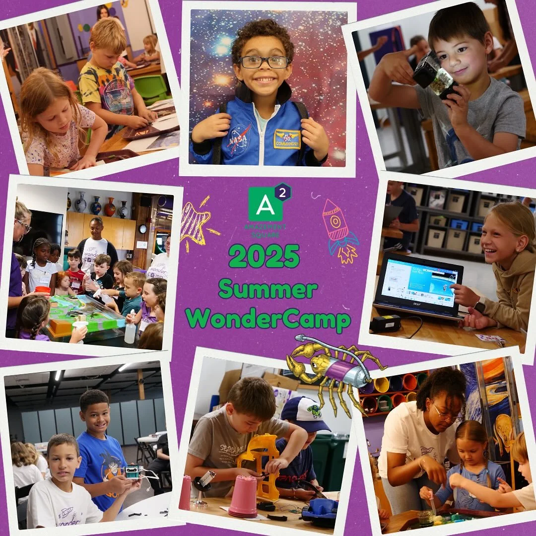 🚀 MISSION COMPLETE! Summer WonderCamp 2025 was amazing! Our campers dove headfirst into robotics, unleashed their creativity while creating art, became real-life scientists making incredible discoveries, and so much more! Each week brought new chall