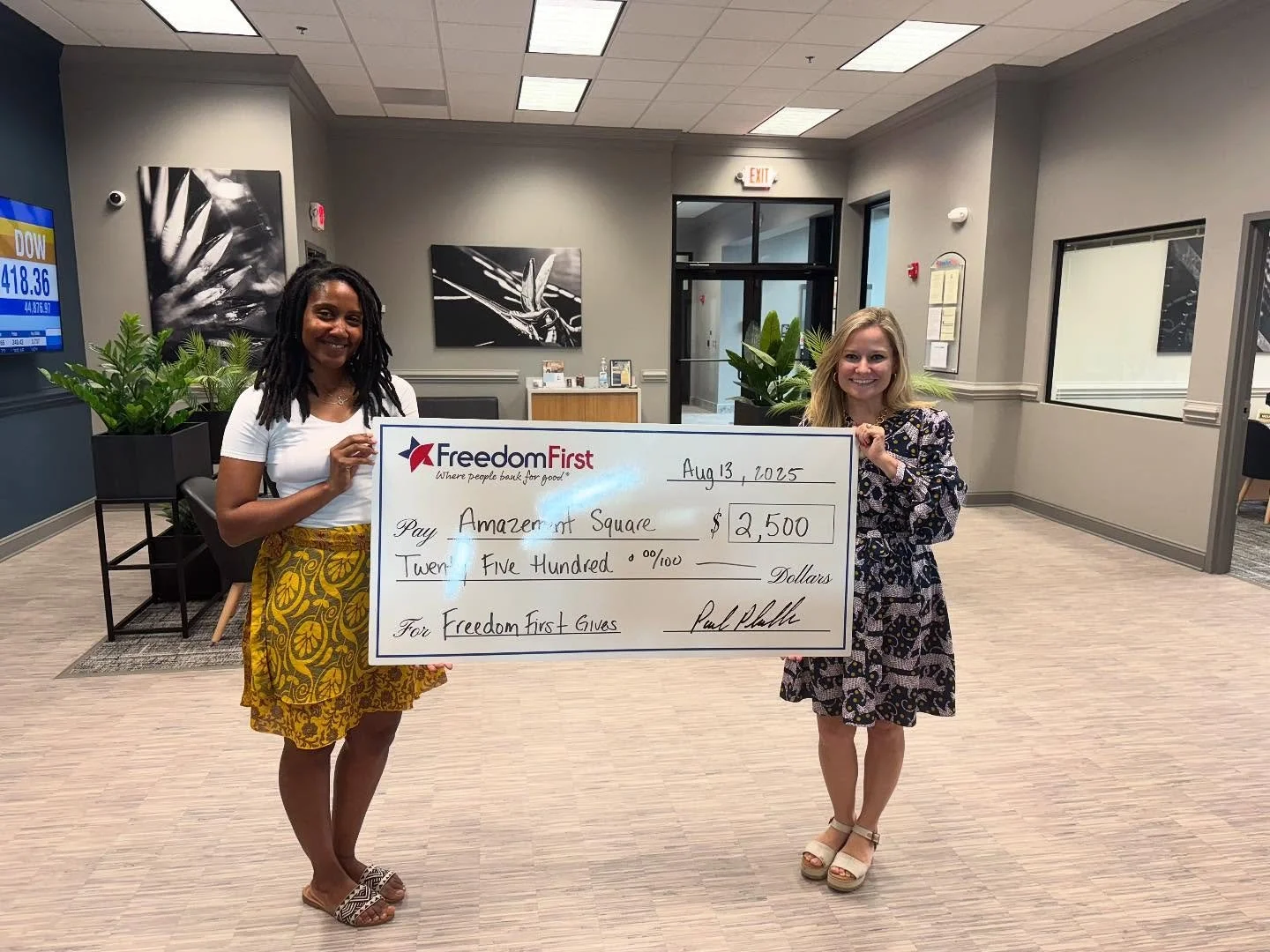 We are honored to receive a grant from Freedom First Gives to help expand our efforts in creating lifelong learners through our Amazing Explorers program, which provides adaptive art and STEM-based learning opportunities to children with disabilities