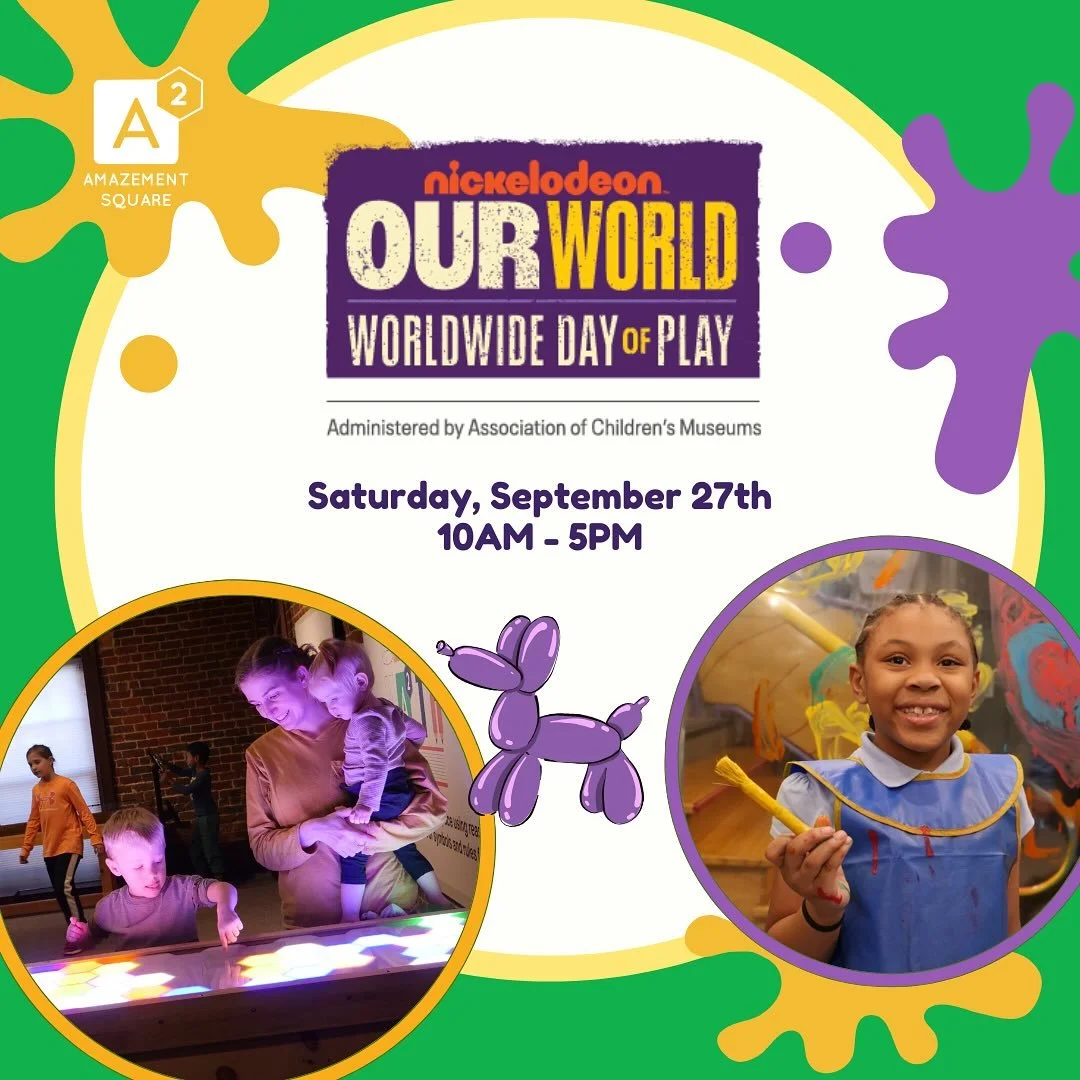 🎉 We can&rsquo;t wait to see our amazing visitors again on Saturday, September 27th, for Worldwide Day of Play! Be sure to check out our new exhibition in the Changing Gallery located on the second floor, dive into Surprise Sillies throughout the mu