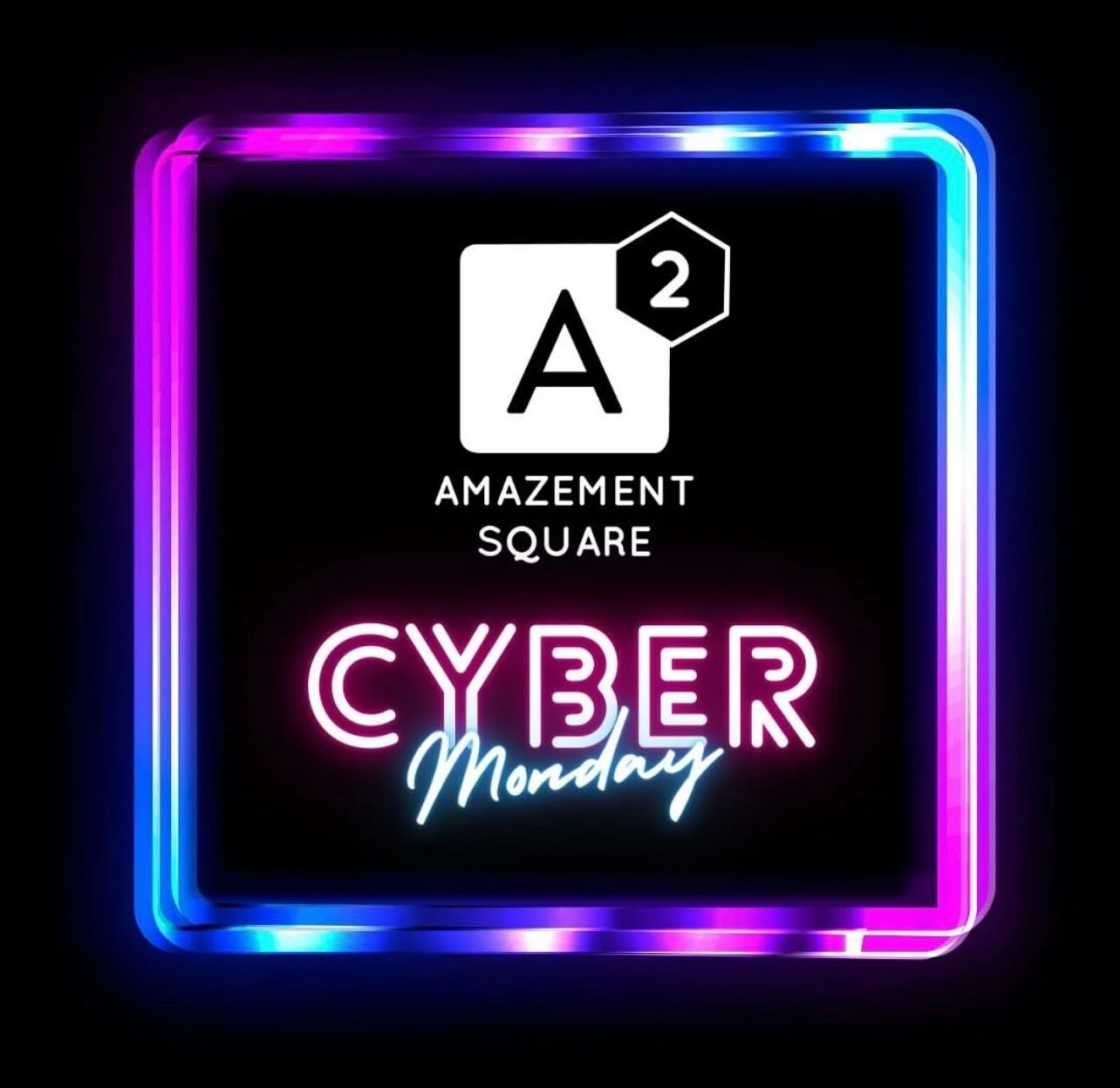 Cyber Monday membership deals are happening now at Amazement Square!! Act now and receive 25% off any membership level! Due to popular demand, this deal will end at midnight on December 5th! 

🎁 Give a membership this holiday season and surprise som