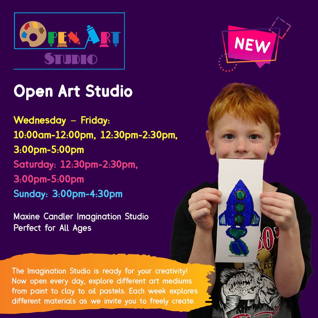 Open Art Studio: Anything but a Brush