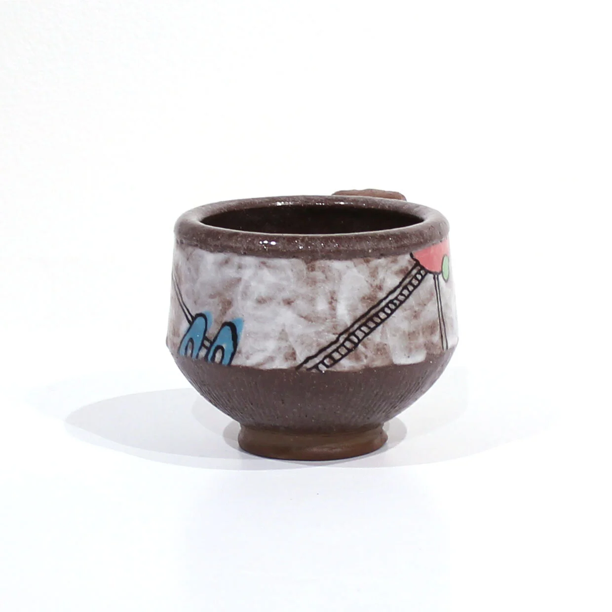 Soda-fired Mug detail 2021