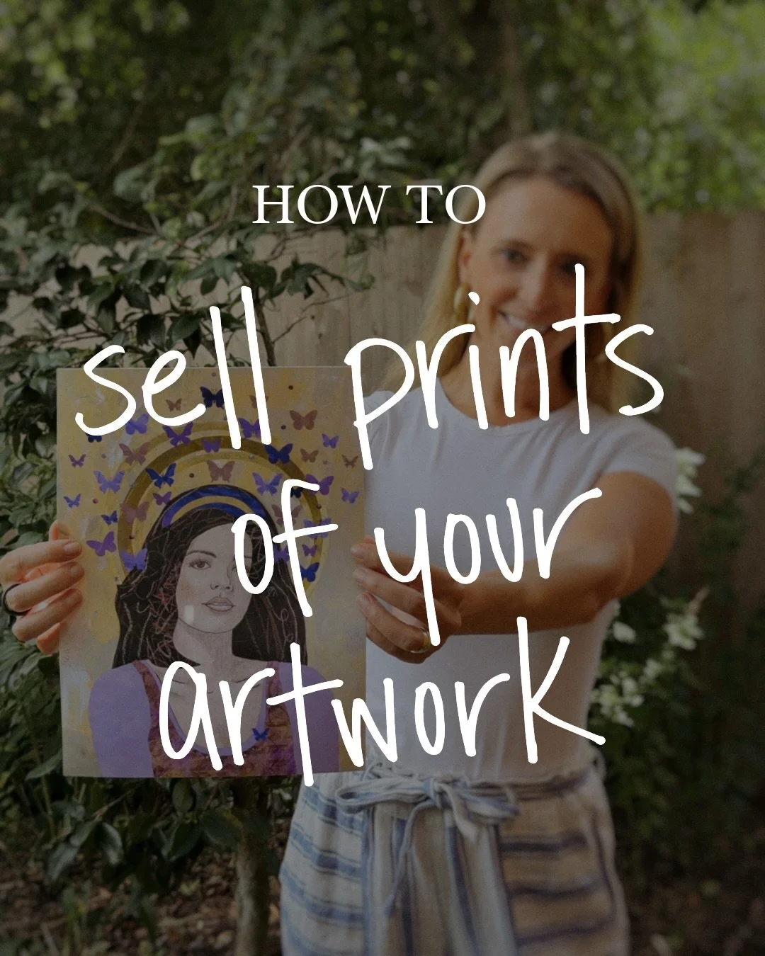 What does it take to sell prints of your artwork with a print vendor? (It&rsquo;s more than you think.)
1
Get a quality, super high-res photo of your work.
Lay it flat and use a horizontal tripod extension to make sure your camera is level with the p