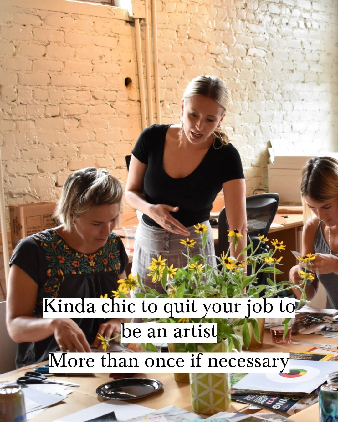 Better late than never. One of my mottos. You can always start again. 

Quit the job. Follow your dreams. Believe in magic. 

And other three-word sentences of wisdom&hellip;