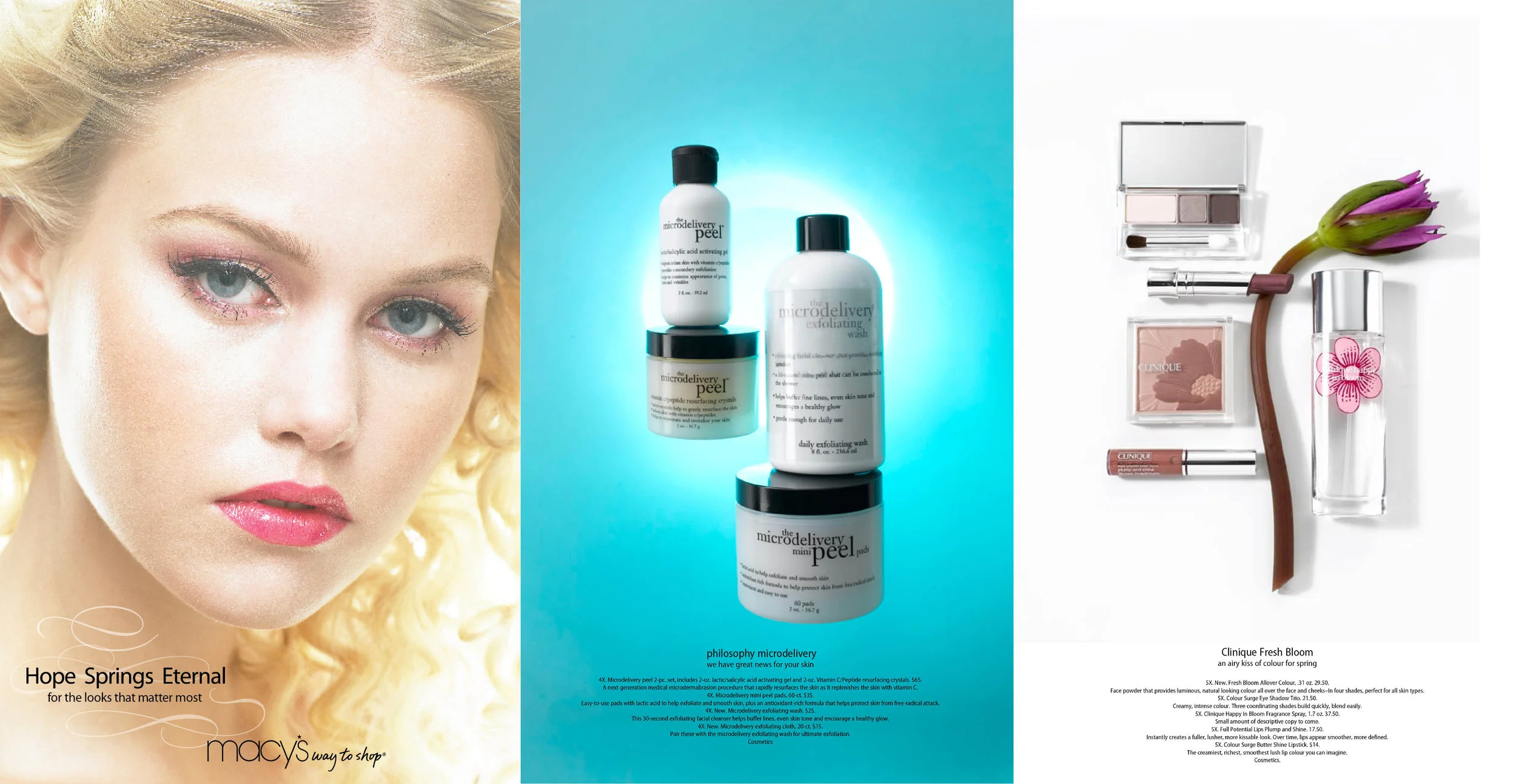 Macy’s Cosmetics Lookbook