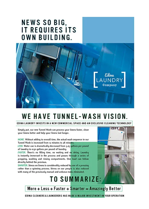 Brochure for Edina Laundry Company