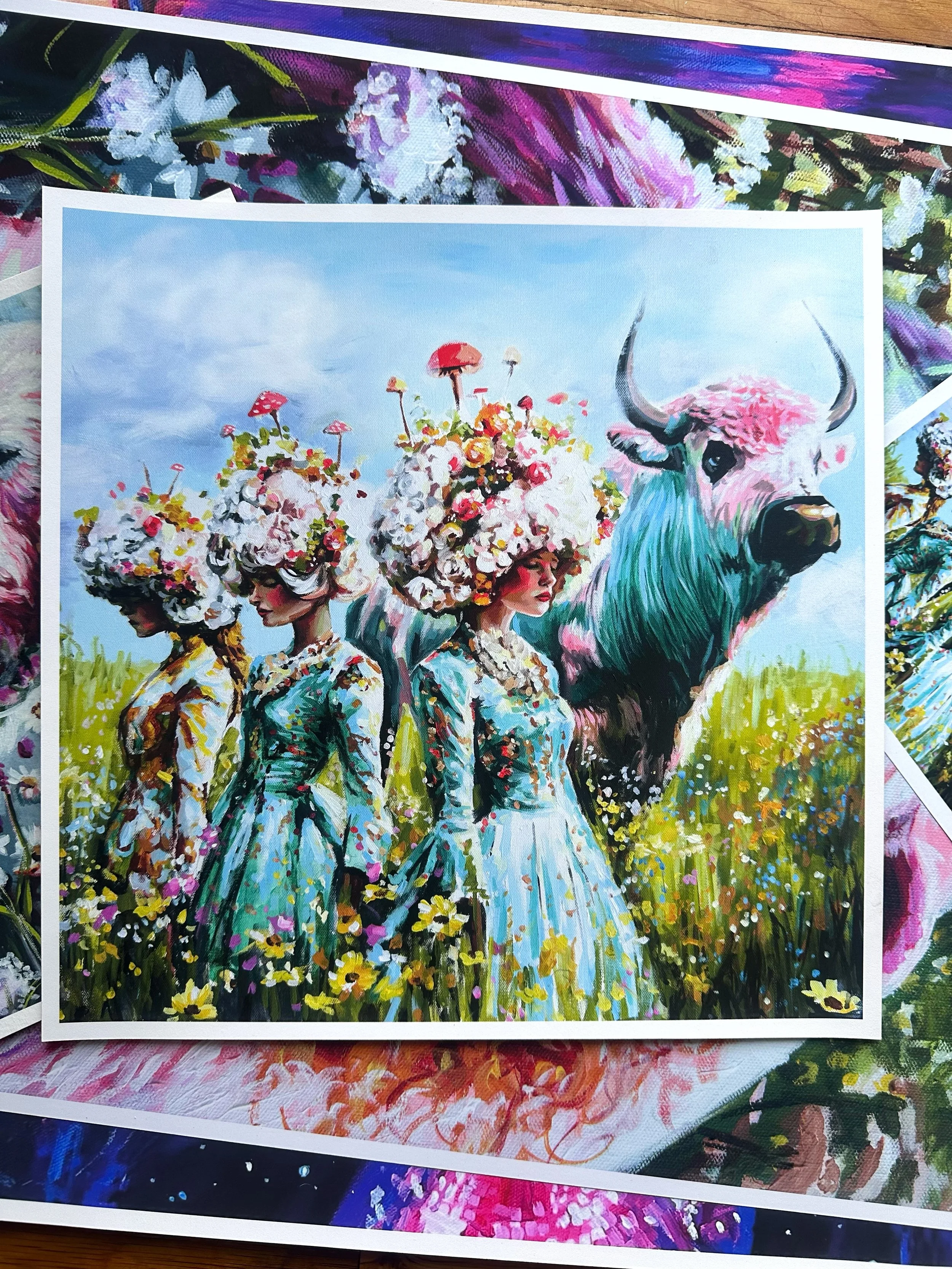 12x12 Buffalo Soldier Fine Art Print