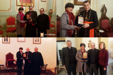 الأمينة العامة لمجلس كنائس الشرق الأوسط تزور رؤساء الكنائس في لبنان