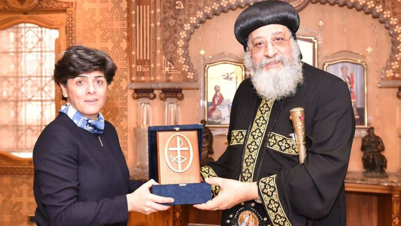 زيارة مجلس كنائس الشرق الأوسط الى مصر