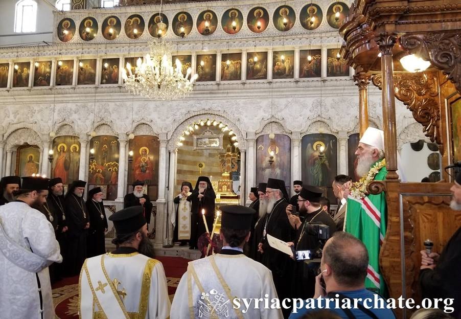 مجلس كنائس الشرق الأوسط يشارك في إضاءة شعلة السلام في سوريا