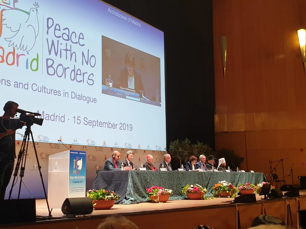 MECC in the International Meeting "Peace with No Borders”, Sant’Egidio – Madrid