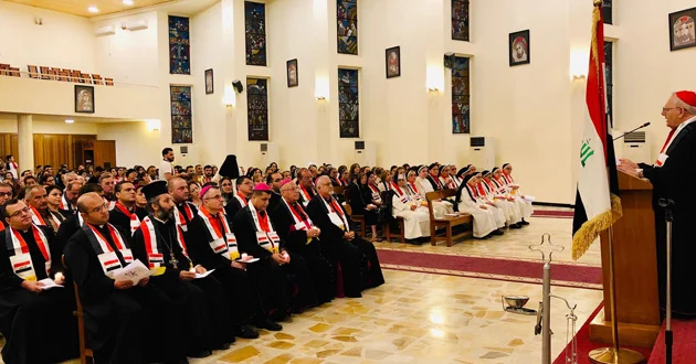 Patriarch Sako Leads an Ecumenical Prayer for Peace and Stability in Iraq