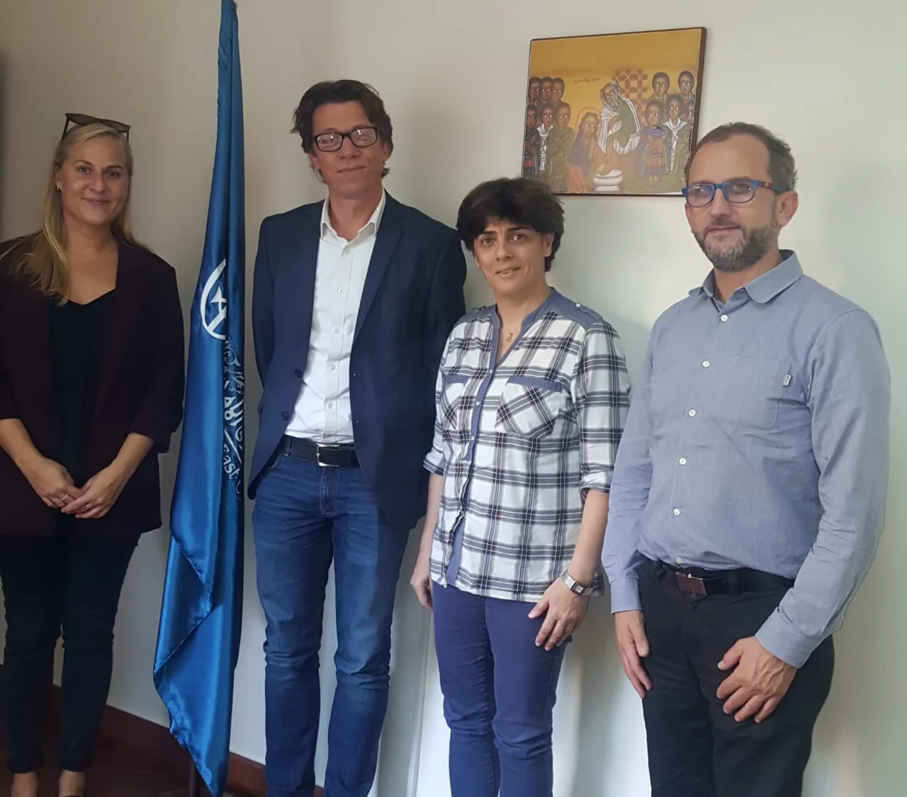 The New Secretary General of Danmission visiting MECC