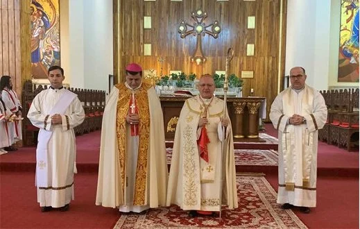 الكاردينال ساكو يترأس قداس عيد الميلاد في كاتدرائية مار يوسف ببغداد