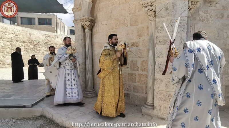 الاحتفال بعيد الصّعود الإلهي في البطريركيّة الأرثوذكسيّة الأورشليميّة