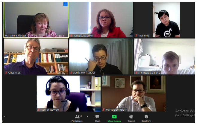 Online Meetings Gathering the Communication Directors of REOs Continue 