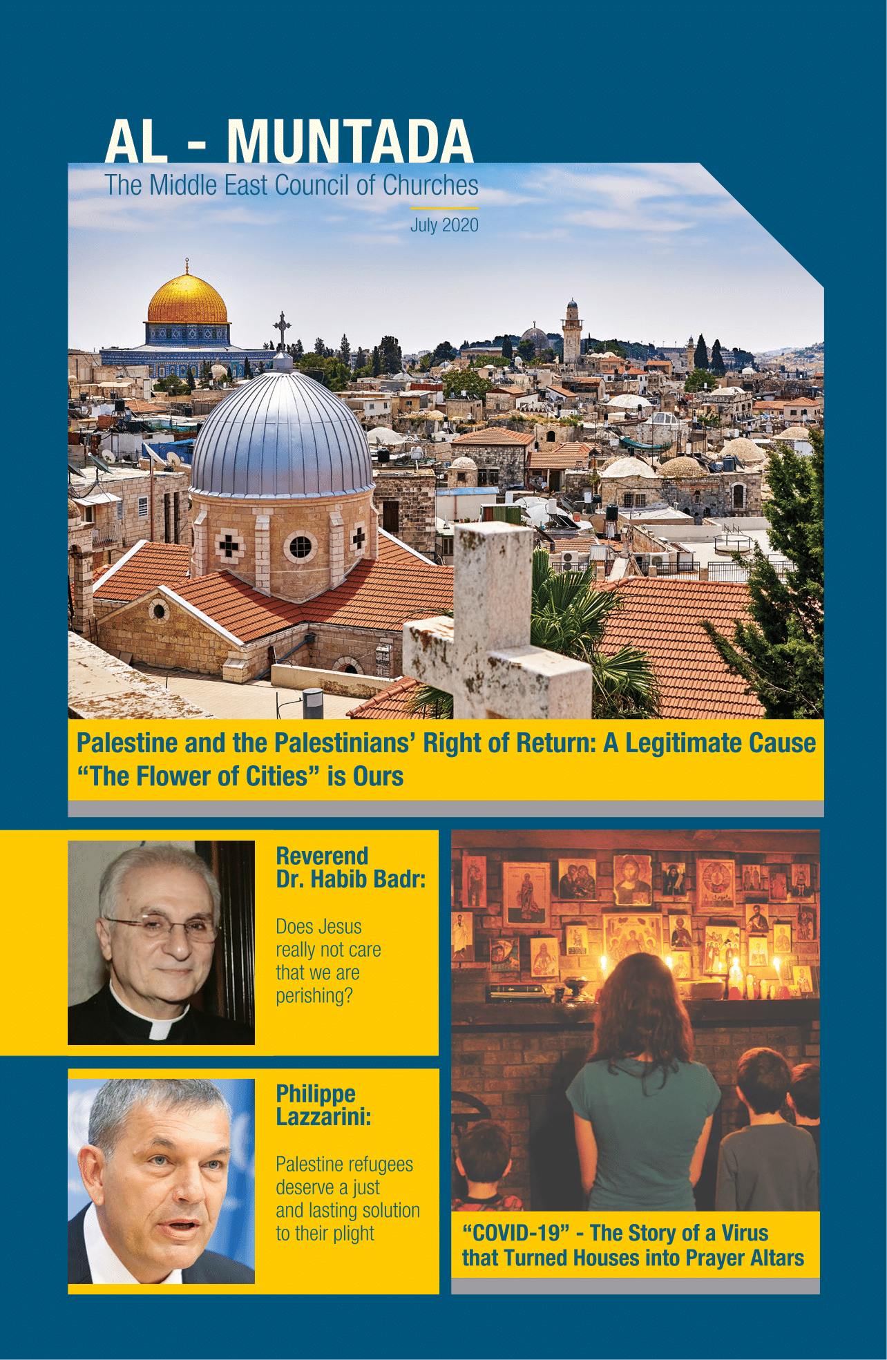 The New “Al Muntada” Magazine Issue, Published by the Middle East Council of Churches