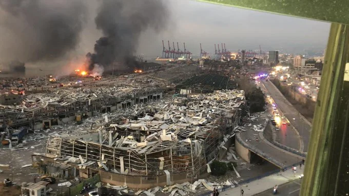 سماحة الشيخ الأزهر الإمام الأكبر أحمد الطيّب والأمين العام للجنة العليا للأخوّة الإنسانيّة محمّد عبد السلام يرفعان صلواتهما من أجل لبنان