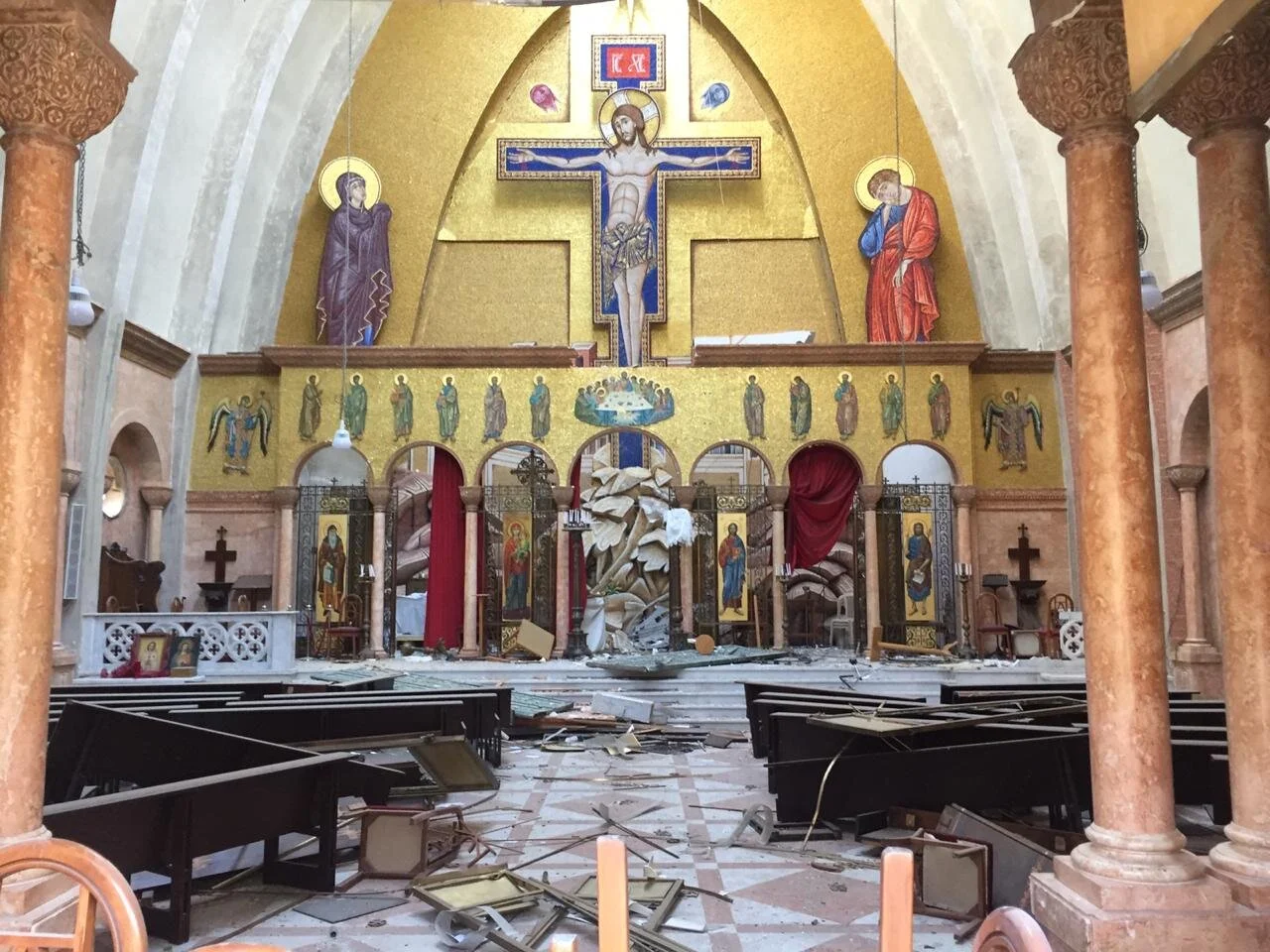 The Wounded Churches of Beirut