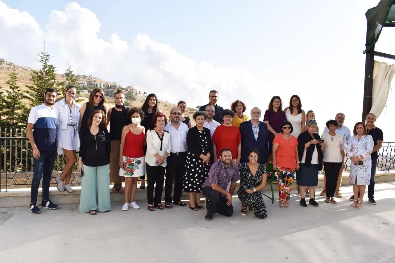 عائلة الأمانة العامة لمجلس كنائس الشرق الأوسط تودّع د. ثريا بشعلاني