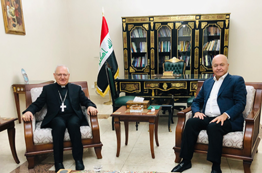 غبطة بطريرك بابل للكلدان الكاردينال مار لويس رافايل ساكو يطالب الرئيس العراقي بتحديد عطلة رسميّة وطنيّة لعيد الميلاد 