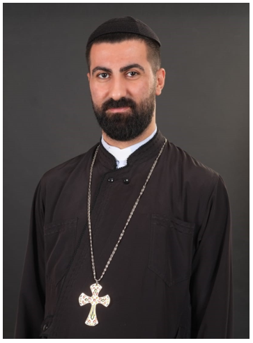 Fr. Charbel Bahi, a member of the Ecumenical Committee for the relief of Beirut representing the Syriac Orthodox Church and designated by His Excellency Daniel Kourieh, the Syriac Orthodox Archbishop of Beirut