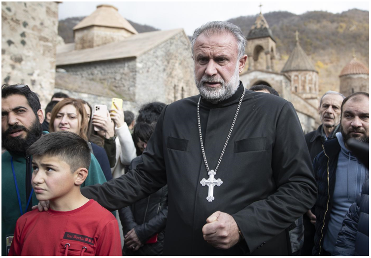 Padre Hovhannes - Fuente de la foto: Middle East Eye / Reuters