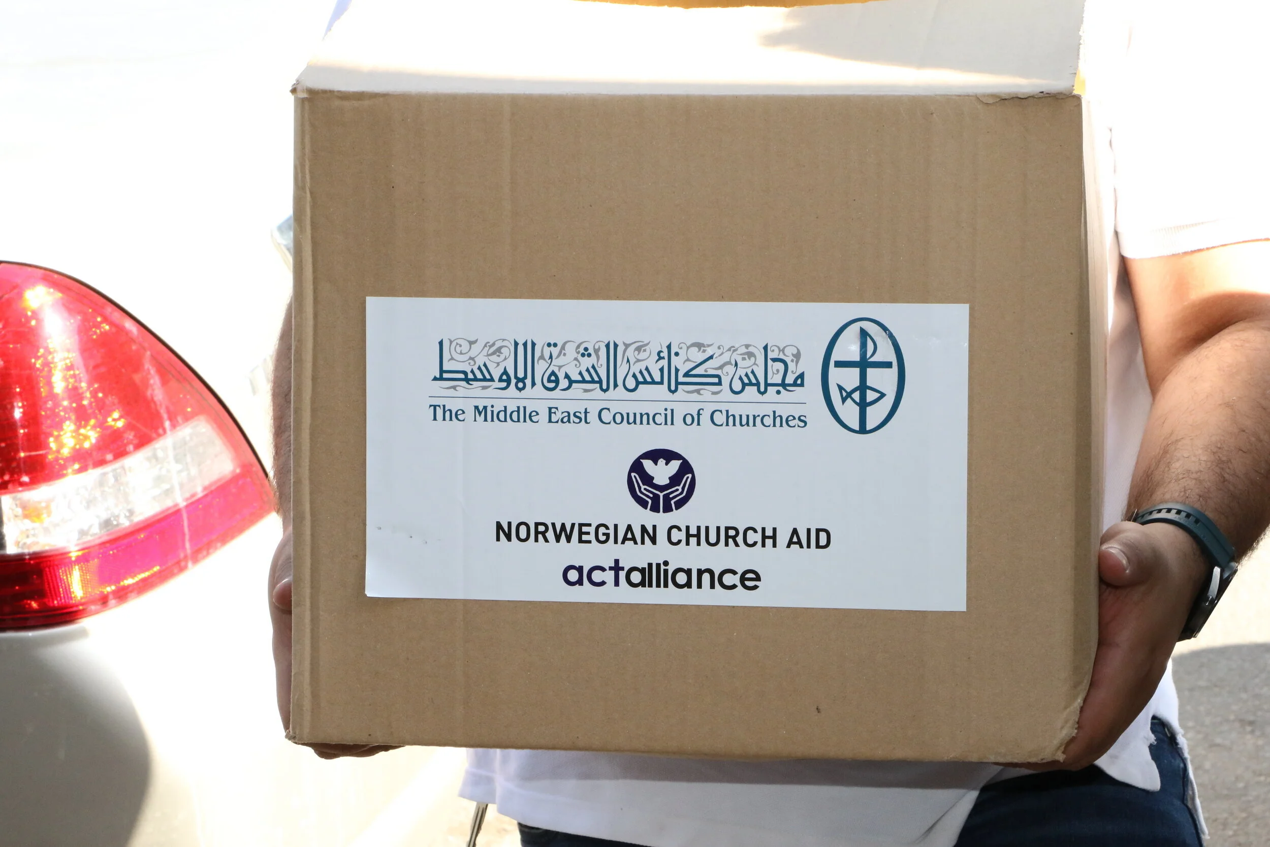 MECC continúa su misión humanitaria con los heridos de Beirut