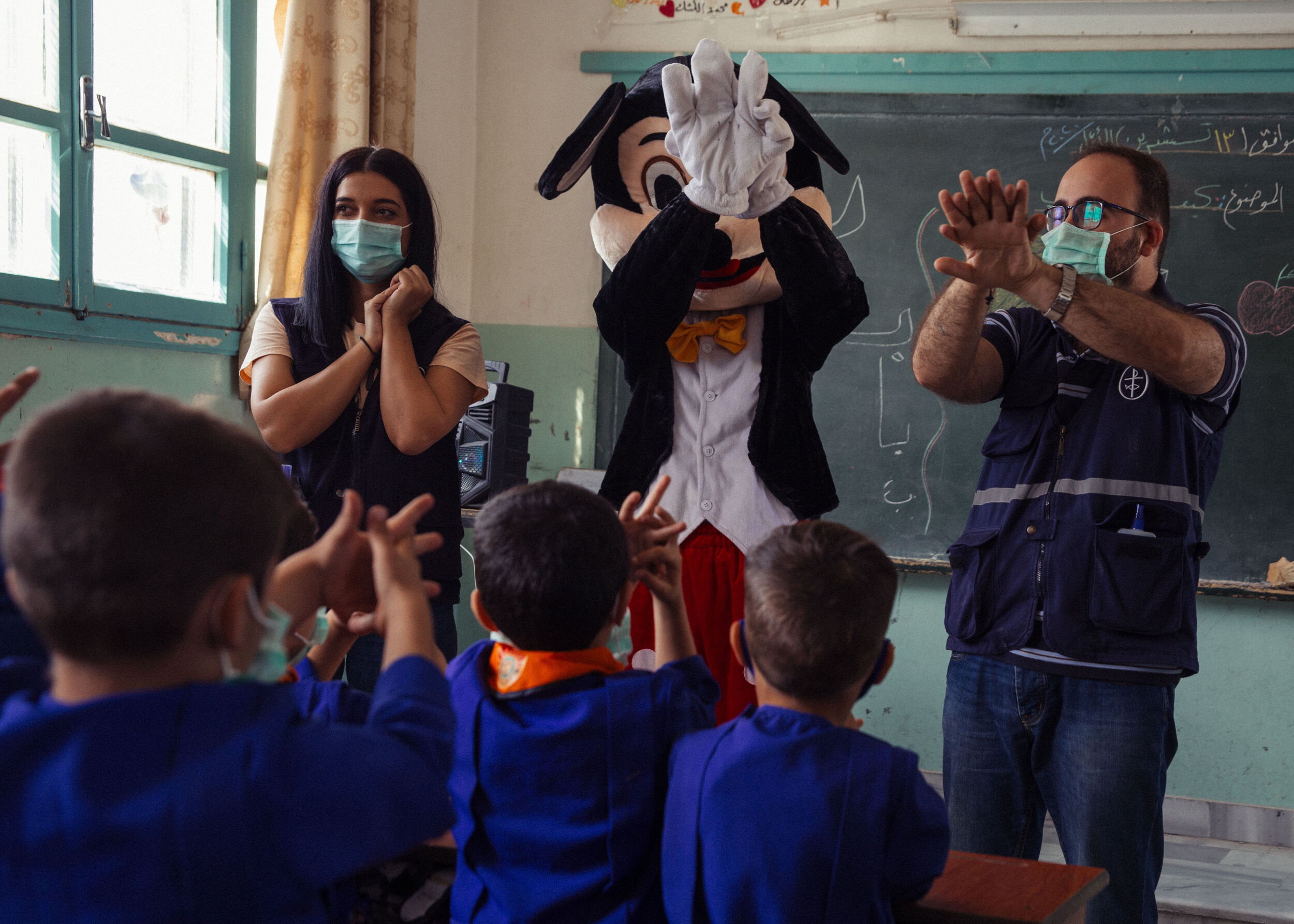 El MECC está llevando a cabo actividades de concientización de medidas preventivas contra el Coronavirus en Siria